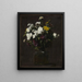 blomstervas - Henri Fantin-Latour — inramlat konstverk på väggen
