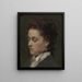 Victoria Dubourg, konsttryck av konstnären - Henri Fantin-Latour — inramlat konstverk på väggen