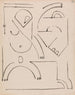 Komposition av abstrakta figurer - Henri Gaudier-Brzeska — vy av konstverket