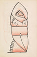 Figur i knästående - Henri Gaudier-Brzeska — vy av konstverket