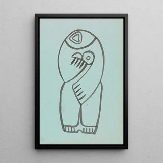 Henri GaudierBrzeska - Study for a Mother and Child Grouping.webp