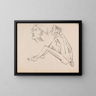 Henri GaudierBrzeska - Two Figure Studies.webp
