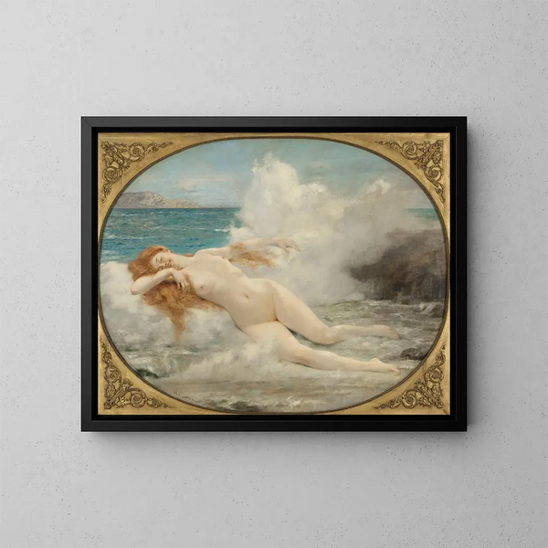 Födelsen av Venus - Henri Gervex — inramlat konstverk på väggen