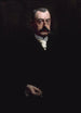 Portrait de Pierre Waldeck-Rousseau 1846-1904 homme politique - Henri Gervex — vy av konstverket