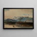 Vue générale des buttes Montmartre et de la tour du télégraphe - Henri Jean Baptiste Lévis — inramlat konstverk på väggen