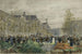 Les Halles - Henri Laurent Mouren — vy av konstverket