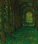 L'allée verte - Henri Le Sidaner — vy av konstverket