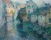 Les Vieilles Maisons de Quimper - Henri Le Sidaner — vy av konstverket