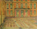Cour d'Honneur de Versailles - Henri Le Sidaner — vy av konstverket