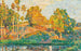 vid flodkanten - Henri Lebasque — vy av konstverket