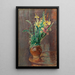 Gerbe de fleurs dans un pot - Henri Lebasque — inramlat konstverk på väggen