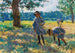 La cueillette des fleurs - Henri Lebasque — vy av konstverket