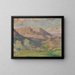 Le Baou de Vence - Henri Lebasque — inramlat konstverk på väggen