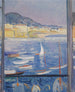 Villefranche-sur-Mer, fönster öppet mot hamnen - Henri Lebasque — vy av konstverket