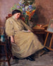 Le peintre endormi - Henri Loubat — vy av konstverket