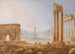 Vue du Forum avec l'arc de Septime Sévère - Henri Lévêque — vy av konstverket