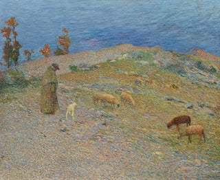 Henri Martin - Berger et ses moutons dans les causses.webp