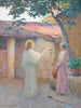 Le Christ et la Samaritaine - Henri Martin — vy av konstverket
