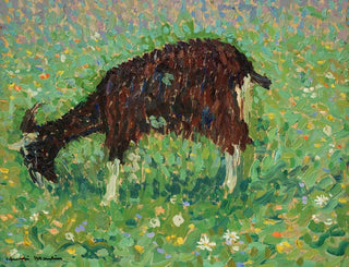 Get i ett blomsterfält - Henri Martin — vy av konstverket