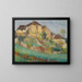 La Grande Maison de la Combe Labastide-du-Vert - Henri Martin — inramlat konstverk på väggen