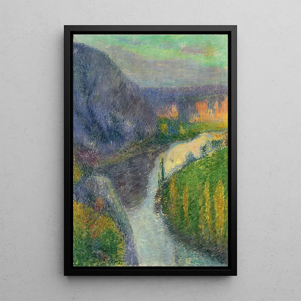 Henri Martin - La Valle Du Lot Prs De SaintCirq Lapopie.webp