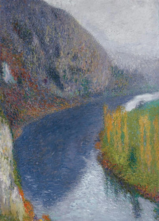 Henri Martin - Le Lot au pied des falaises de StCirqLapopie.webp