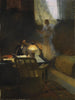 Le Philosophe ou L'Inspiration du Poète - Henri Martin — vy av konstverket
