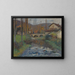 Le Pont de Labastide du Vert - Henri Martin — inramlat konstverk på väggen