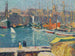 Le Vieux-Port de Marseille - Henri Martin — vy av konstverket