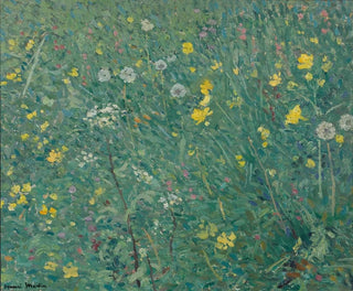 Les Fleurs - Henri Martin — vy av konstverket