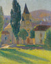 L'Église de Labastide-du-Vert - Henri Martin — vy av konstverket