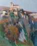 Längd: 60 cm, Höjd: 80 cm, Medium: Olja på duk, Ursprung: Frankrike, År: 1890-talet, Signerad: Henri Martin, L. — vy av konstverket