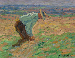Lieur de gerbe - Henri Martin — vy av konstverket