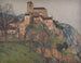 Saint-Cirq-Lapopie - Henri Martin — vy av konstverket