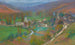 Vue générale de Labastide-du-Vert du haut du parc de Marquayrol - Henri Martin — vy av konstverket
