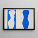 Formes - Henri Matisse — inramlat konstverk på väggen