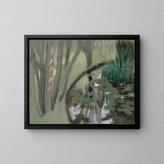 Le ruisseau de Maintenon - Henri Matisse — inramlat konstverk på väggen