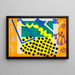 Les Codomas - Henri Matisse — inramlat konstverk på väggen