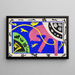 Le cheval, le cavalier et le clown - Henri Matisse — inramlat konstverk på väggen
