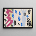 Le lanceur de couteaux - Henri Matisse — inramlat konstverk på väggen