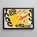 Le cauchemar de l'éléphant blanc - Henri Matisse — inramlat konstverk på väggen