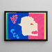 Le loup - Henri Matisse — inramlat konstverk på väggen