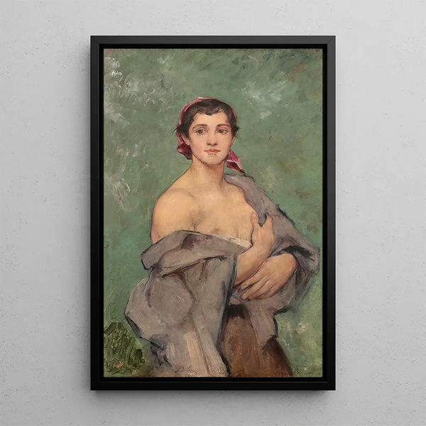 La Gitane - Henri Regnault — inramlat konstverk på väggen