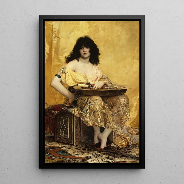 Salomé - Henri Regnault — inramlat konstverk på väggen