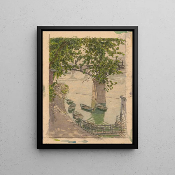 Henri Rivire - Paris Quai de Seine.webp