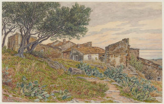 Henri Rivire - Vieilles maisons Bormes.webp