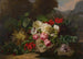 Naturtavla med blommor och frukter - Henri Robbe — vy av konstverket