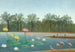 Les Flamants - Henri Rousseau — vy av konstverket