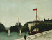 Notre-Dame - Henri Rousseau — vy av konstverket