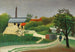 Skogshuggare i omgivningarna av Paris - Henri Rousseau — vy av konstverket